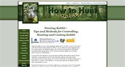 Desktop Screenshot of how-to-hunt-rabbit.com